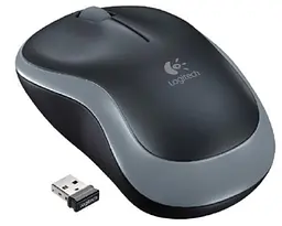 Миша бездротова Logitech M185 Wireless OPT Grey (910-002235)