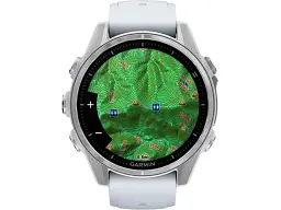 Спортивний годинник Garmin Fenix 8 43mm AMOLED Silver with Whitestone Silicone Band (010-02903-00) - мініатюра 3