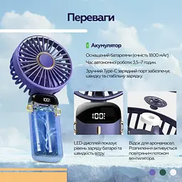 Вентилятор XoKo XK-F03-BK - мініатюра 7