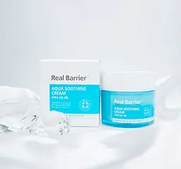 Крем-гель для обличчя Real Barrier Aqua Soothing Gel Cream зволожуючий 50 мл - мініатюра 2