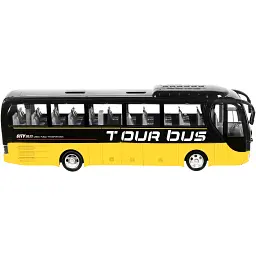 Машинка Otamanko Автобус на радіокеруванні Tour Bus Жовтий - мініатюра 3