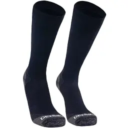 Шкарпетки DexShell Terrain Walking Socks 2.0 S 36-38 black/gray