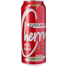 Напій безалкогольний Ever Aid Cherry Lemonade 0.5 л з/б