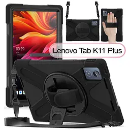 Чохол до планшета BeCover Heavy Duty Lenovo Tab K11 Plus TB-352F 11.45" Black (713635) - мініатюра 2