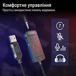 Навушники Fifine чорні (H9) - мініатюра 6