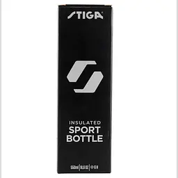 Пляшка для води Stiga Water Bottle Steel Black, 550ml (2905-0101-55) - мініатюра 4