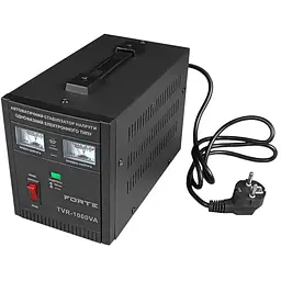 Стабілізатор напруги Forte TVR-1000VA релейний 1 кВт (28985) - мініатюра 3