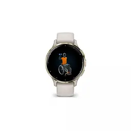 Смарт-годинник Garmin Venu 3S Soft Gold S. Steel Bezel with Ivory Case and S. Band (010-02785-04) - мініатюра 6