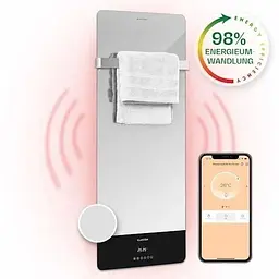 Інфрачервоний обігрівач для ванної кімнати Klarstein Hot Spot Crystal Reflect Smart (10035063)