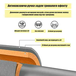 Розсувний розпірний турнік EasyFit OrangeGymBar 90-130 см - мініатюра 3