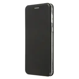 Чехол-книжка для Motorola E13, G-Case, черный, кожаный чехол-книга из экокожи (PU) и TPU, с магнитом, с подставкой и вместительным кардхолдером, противоударный, защита всего корпуса, ArmorStandart (ARM66150)