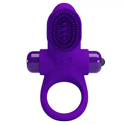 Ерекційне кільце - Pretty Love Vibrant Penis Ring II Purple - мініатюра 2