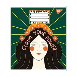 Зошит Yes Magic girl 18 аркушів клітинка (766584), в асортименті