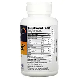 Ензими Digest Basic Essential Enzyme Formula 90 капсул Enzymedica vit0006023 - мініатюра 2
