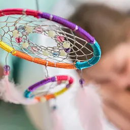 Набір для створення прикрас 4M KidzMaker Ловець снів (00-04732) - мініатюра 5