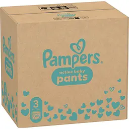 Набір підгузки-трусики Pampers Active Baby Pants 3 (6-11 кг) 204 шт. - мініатюра 2