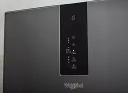 Холодильник Whirlpool 201x59.5х66.3 холодильне відділення 251 л морозильне відділення 97 л 2 двері А+++ NF дисплей зона нульова чорний (W9931AKS) - мініатюра 5