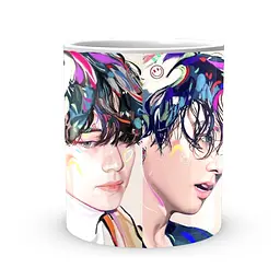Кружка GeekLand Bangtan Boys BTS Малюнок Яскраве волосся Army CP 04.481.300 - мініатюра 2