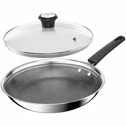 Сковорода Tefal Emotion+ Power 28 см з кришкою (SET_E3410655)