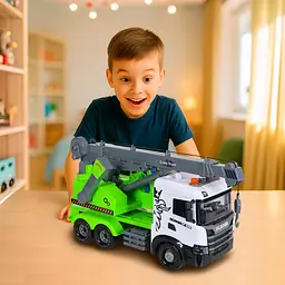 Автомодель серії "Mid Truck" – АВТОКРАН SCANIA (світло, звук) TechnoDrive 3006KS - мініатюра 3