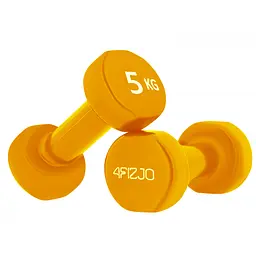 Гантелі вінілові 4FIZJO 2 x 5 кг 4FJ0210 (P-5907739312808)