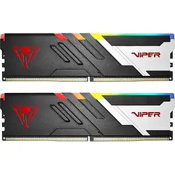Модуль пам'яті для комп'ютера DDR5 32GB (2x16GB) 7000 MHz Viper Venom RGB Patriot (PVVR532G700C32K)