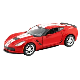 Машинка Uni-fortune Chevrolet Corvette GRAND SPORT, 1:32, в асортименті (554039С) - мініатюра 2