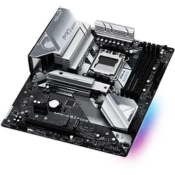 ASRock B650 PRO RS (AM5/B650, 4*DDR5, 3xPCIex16, HDMI/DP, 4xSATA,3xM.2, 2.5GLan, 7.1ch, ATX) - мініатюра 6