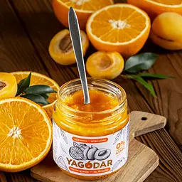Джем без цукру Yagodar Абрикосовий 210 г - мініатюра 4