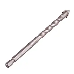 Свердло по склу та кераміці Alloid 12 мм хвостовик HEX 1/4" L= 120 мм (GB-10012) - мініатюра 3