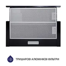 Витяжка телескопічна MINOLA HTL 5214 BL 700 LED - мініатюра 3