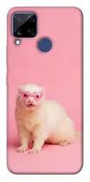 Чохол Demsky Білий тхір для Realme C15