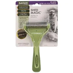 Safari Shed Magic новий інструмент для линяючої шерсті собак великий