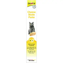 Паста для котів GimCat Cheese Biotin Pasta 100 г (G-401010) - мініатюра 2