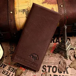 Гаманець чоловічий 14129 Vintage коричневий - мініатюра 3