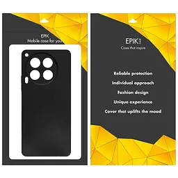 Чохол Epik TPU Black Full Camera для TECNO Camon 30 CL6 Чорний - мініатюра 3