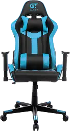 Геймерське крісло GT Racer чорне із синім (X-2527 Black/Blue) - мініатюра 3