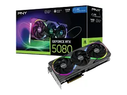 Видеокарта PNY GeForce RTX 5080 ARGB EPIC-X RGB OC Triple Fan (VCG508016TFXXPB1-O)