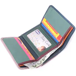 Жіночий шкіряний гаманець ST Leather 11,3х8,5х2 см acs0028432 - мініатюра 4