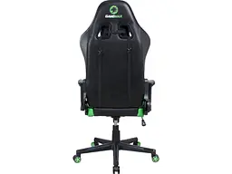 Комп'ютерне крісло Gamemax GCR09 Green - мініатюра 4