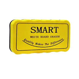 Губка для доски магнитная SMART COLOR-IT Т29, 10,5х5,5х2 см Желтый