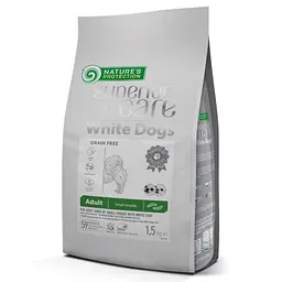 Сухий корм для собак Nature's Protection Superior Care White Dogs Grain Free Insect Adult Small Breeds 1.5 кг (NPSC47441)