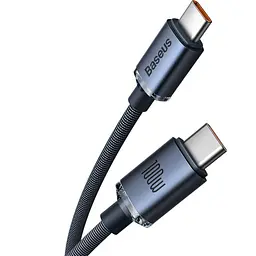 Кабель Baseus Crystal Shine Series Type-C to Type-C 100W (1.2m) (CAJY000601) - мініатюра 4