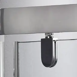 Душова кабіна Dusel A-516 100x100x190 шиншила, Хром, Універсальна, матовий, хром, 100x100 - мініатюра 4