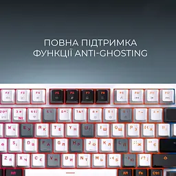 Клавіатура GamePro Asgard Valhalla MK160W Pro White [142214] - мініатюра 14