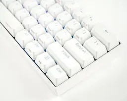 Клавіатура Obinslab ANNE PRO 2 60% RGB Gateron Pro Red Switch USB BT EN, білий (ANNE PRO 2) Б/в - мініатюра 2