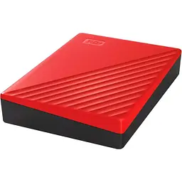 Зовнішній жорсткий диск Western Digital External WD My Passport 6TB USB 3.2 Red (WDBR9S0060BRD-WESN) - мініатюра 4