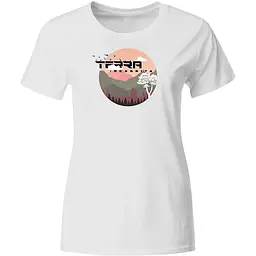 Футболка ж TrekLine Terra Logo S Біла (TREK-100.001)