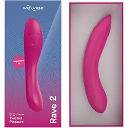 Вібратор We-Vibe Rave 2 Twisted Pleasure Pink + App (SO8769) [108462] - мініатюра 10