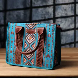 Барвиста жіноча сумка з текстилю Vintage s_15151 різнокольорова - мініатюра 7